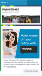 Mobile Screenshot of impactbrazil.wordpress.com