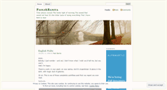 Desktop Screenshot of paolibanita.wordpress.com