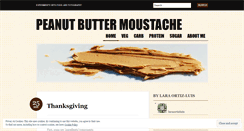 Desktop Screenshot of pbmoustache.wordpress.com