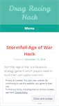 Mobile Screenshot of dragracinghacktool2.wordpress.com