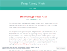 Tablet Screenshot of dragracinghacktool2.wordpress.com