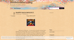 Desktop Screenshot of johnhoodless.wordpress.com