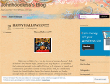 Tablet Screenshot of johnhoodless.wordpress.com