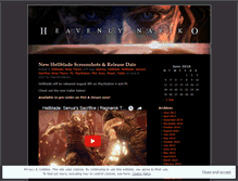 Tablet Screenshot of heavenlynariko.wordpress.com