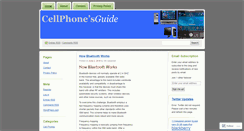 Desktop Screenshot of cellphones1073.wordpress.com