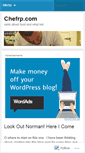 Mobile Screenshot of chefrp.wordpress.com