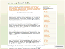 Tablet Screenshot of loversloopretreat.wordpress.com