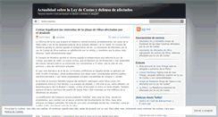 Desktop Screenshot of leycostas.wordpress.com