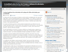 Tablet Screenshot of leycostas.wordpress.com