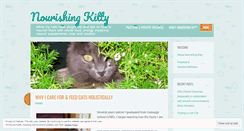 Desktop Screenshot of nourishingkitty.wordpress.com