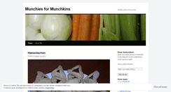 Desktop Screenshot of munchiesformunchkins.wordpress.com