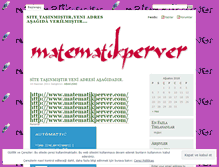 Tablet Screenshot of matematikperver.wordpress.com