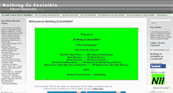 Desktop Screenshot of nothingisinvisible.wordpress.com