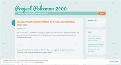 Desktop Screenshot of pokemon2000.wordpress.com