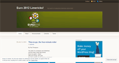 Desktop Screenshot of euro2012limericks.wordpress.com