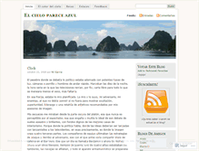 Tablet Screenshot of pareceazul.wordpress.com