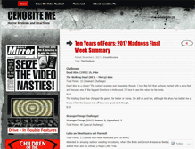 Tablet Screenshot of cenobiteme.wordpress.com