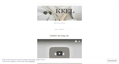 Desktop Screenshot of keelss.wordpress.com