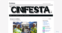 Desktop Screenshot of cinifesta.wordpress.com
