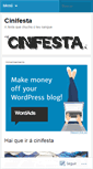 Mobile Screenshot of cinifesta.wordpress.com