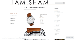 Desktop Screenshot of iamsham2011.wordpress.com