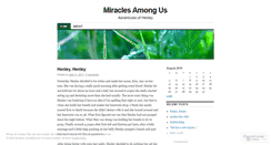 Desktop Screenshot of miraclesamongus.wordpress.com
