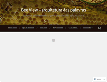 Tablet Screenshot of beeview.wordpress.com