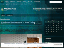 Tablet Screenshot of onutzatruica.wordpress.com