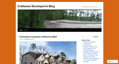 Desktop Screenshot of craftsmendevelopers.wordpress.com