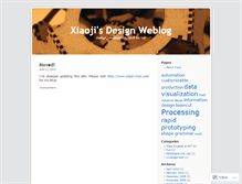 Tablet Screenshot of cxiaoji.wordpress.com