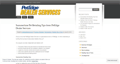 Desktop Screenshot of petedgedealerservices.wordpress.com