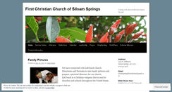 Desktop Screenshot of firstchristian.wordpress.com