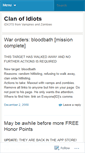 Mobile Screenshot of clanofidiots.wordpress.com