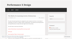 Desktop Screenshot of performancexdesign.wordpress.com