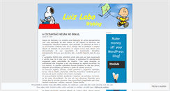 Desktop Screenshot of luizlobo.wordpress.com