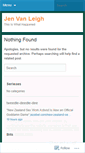 Mobile Screenshot of jenvanleigh.wordpress.com