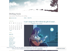 Tablet Screenshot of driftingsouls.wordpress.com