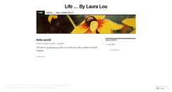 Desktop Screenshot of lifebylauralou.wordpress.com