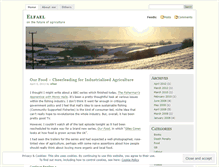 Tablet Screenshot of elfael.wordpress.com