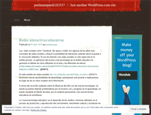 Tablet Screenshot of paulasampa.wordpress.com