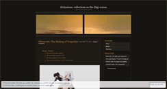 Desktop Screenshot of divinations.wordpress.com