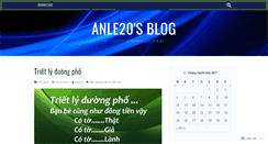 Desktop Screenshot of anle20.wordpress.com