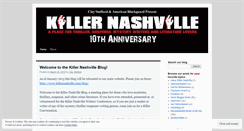 Desktop Screenshot of killernashville.wordpress.com