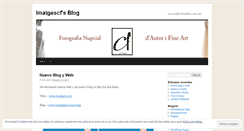 Desktop Screenshot of imatgescf.wordpress.com