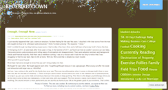 Desktop Screenshot of bluebirddown.wordpress.com