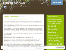 Tablet Screenshot of bluebirddown.wordpress.com