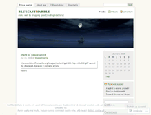 Tablet Screenshot of bluecastmarble.wordpress.com