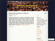 Tablet Screenshot of aimalaysia.wordpress.com