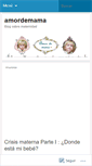 Mobile Screenshot of amordemama.wordpress.com