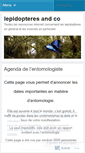 Mobile Screenshot of lepidopteres.wordpress.com